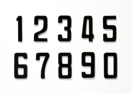 Numéros de ligne Photographie de stock - Premium Libres de Droits, Code: 670-03886352