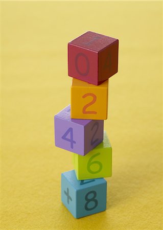 Blocs de numéros Photographie de stock - Premium Libres de Droits, Code: 670-03886400