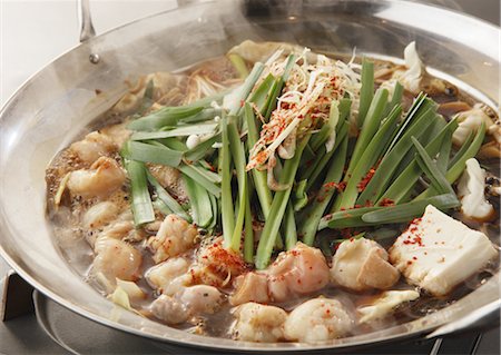 Motsunabe (abats cuits dans hot pot) Photographie de stock - Premium Libres de Droits, Code: 670-03886642