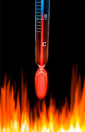 High temperature Stock Photo - Premium Royalty-Free, Code: 671-02092076