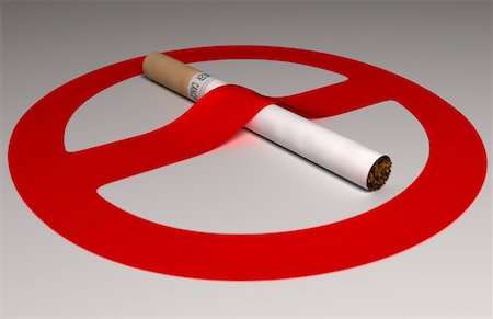 'No Smoking' symbol Stock Photo - Premium Royalty-Free, Code: 671-02101725