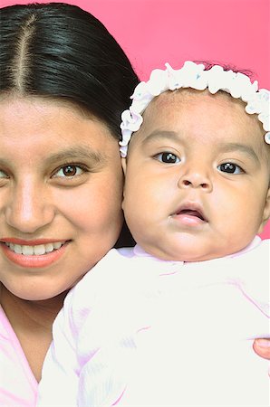 simsearch:673-02138552,k - A young mother and her baby daughter. Stock Photo - Premium Royalty-Free, Code: 673-02138348