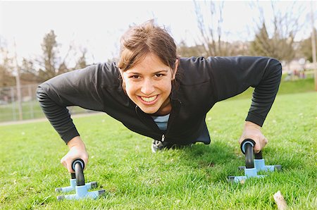 simsearch:673-02138845,k - A young woman working out Stock Photo - Premium Royalty-Free, Code: 673-02138869