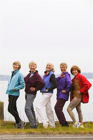 simsearch:673-02138886,k - Five healthy middle-aged women Stock Photo - Premium Royalty-Free, Code: 673-02138902