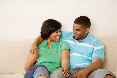 simsearch:6122-07692853,k - Couple sitting together Stock Photo - Premium Royalty-Free, Code: 673-02141677