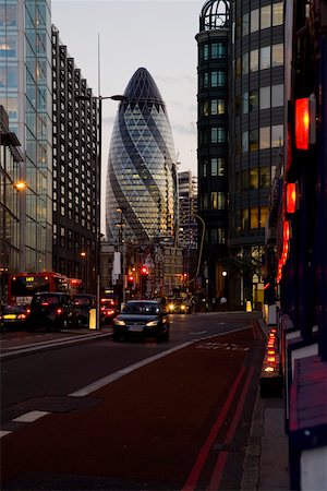 Liverpool Street at night, London United Kingdom Photographie de stock - Premium Libres de Droits, Code: 673-02141821