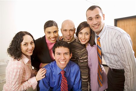 Portrait of co-workers in office Stock Photo - Premium Royalty-Free, Code: 673-02142294