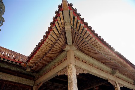 Close up of architecture, Forbidden City, Beijing, China Foto de stock - Sin royalties Premium, Código: 673-02142569