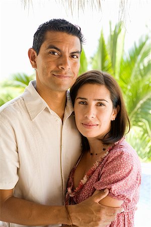 Portrait of a couple Stock Photo - Premium Royalty-Free, Code: 673-02386453