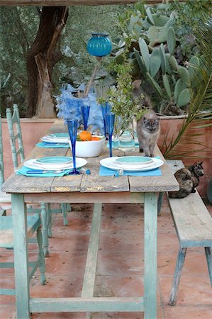 sitting area - Posée sur une terrasse Photographie de stock - Premium Libres de Droits, Code: 689-05610339