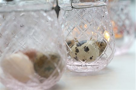 quail egg - Birds eggs in glasses Stock Photo - Premium Royalty-Free, Code: 689-05610535