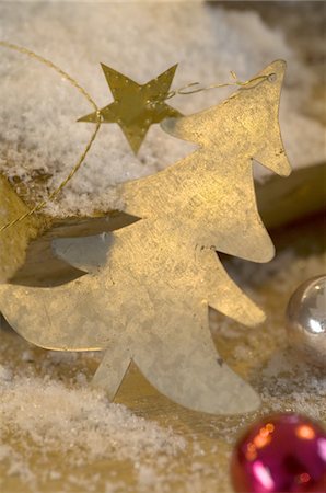 figurilla - Christmas decoration Foto de stock - Sin royalties Premium, Código: 689-05610819