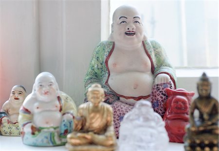 simsearch:689-05612521,k - Several Asian figurines Stock Photo - Premium Royalty-Free, Code: 689-05612098