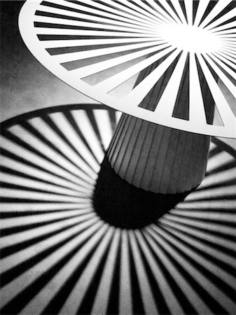 patterns black and white - Round pattern with light and shadow Stock Photo - Premium Royalty-Free, Code: 689-05612182