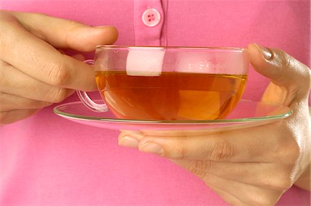 a cup of tea Foto de stock - Sin royalties Premium, Código: 689-03124362