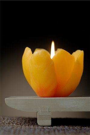 spa decoration - Candle Stock Photo - Premium Royalty-Free, Code: 689-03127723