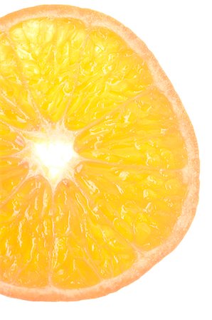 pulp (botanical) - Une tranche d'orange Photographie de stock - Premium Libres de Droits, Code: 689-03127814