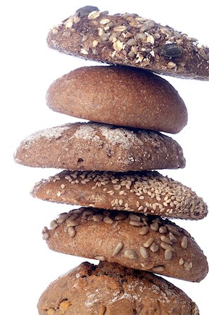 Organic bread rolls Stock Photo - Premium Royalty-Free, Code: 689-03130158