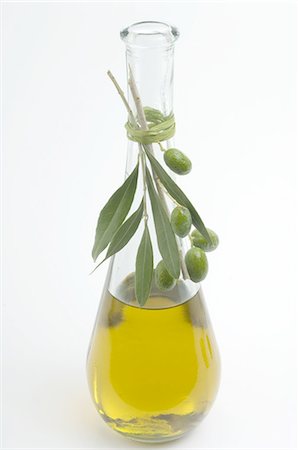 Bouteille d'huile d'olive Photographie de stock - Premium Libres de Droits, Code: 689-03733163