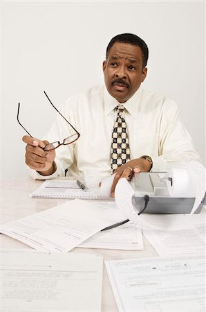 Accountant Talking Stock Photo - Premium Royalty-Free, Code: 694-03329404