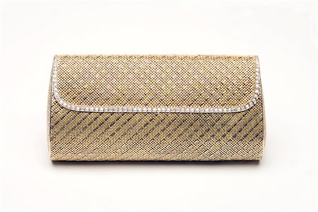 diamond nobody - 18k white and yellow gold purse hand made from gold wire with 4.30 carats of diamonds Stock Photo - Premium Royalty-Free, Code: 694-03783243