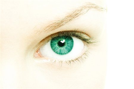 simsearch:695-03375605,k - Female eye Foto de stock - Royalty Free Premium, Número: 695-05765737