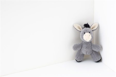 equus africanus asinus - Stuffed donkey in the corner Foto de stock - Sin royalties Premium, Código: 695-05768908