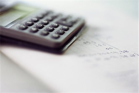 Calculator Stock Photo - Premium Royalty-Free, Code: 695-05769466