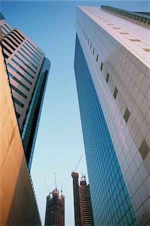 High rise buildings, low angle view Stock Photo - Premium Royalty-Free, Code: 695-05769530