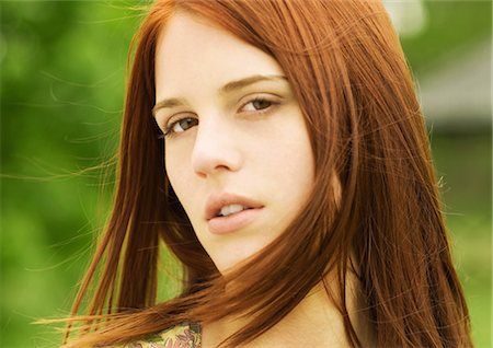 pale redheads - Woman, portrait Stock Photo - Premium Royalty-Free, Code: 695-05762421