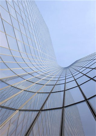 Skyscraper, low angle, abstract view Stock Photo - Premium Royalty-Free, Code: 695-05763993