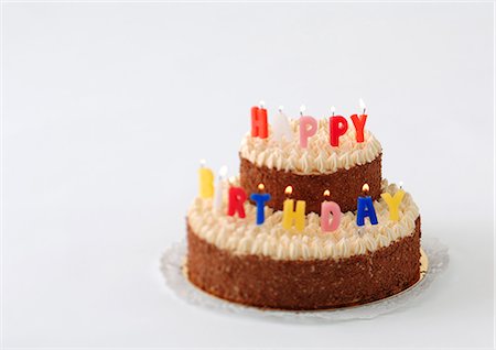 Birthday cake Stock Photo - Premium Royalty-Free, Code: 695-05778110