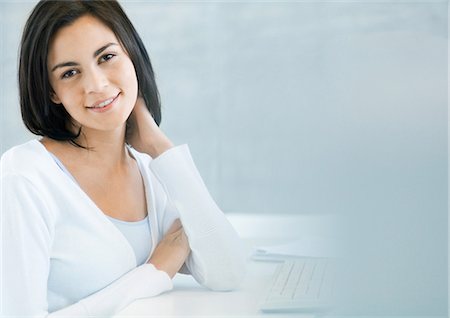 Seductive Secretary In White Stock Photos Page 1 Masterfile