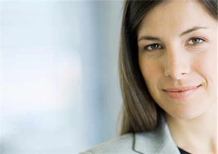 Businesswoman, close-up, portrait Stock Photo - Premium Royalty-Free, Code: 695-05778824