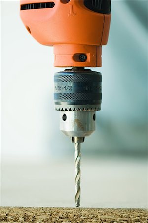 Drill, drill bit, close-up Stock Photo - Premium Royalty-Free, Code: 695-05779208