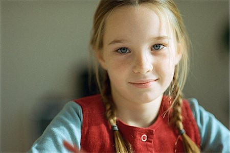 Kleine Mädchen, Porträt Stockbilder - Premium RF Lizenzfrei, Bildnummer: 695-05770158