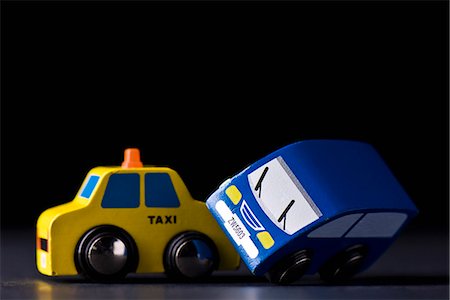 Toy cars colliding Stock Photo - Premium Royalty-Free, Code: 695-05770327