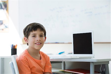 Elementary school student, portrait Stock Photo - Premium Royalty-Free, Code: 695-05770531