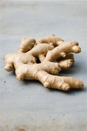 raíz - Ginger root Foto de stock - Sin royalties Premium, Código: 695-05771132