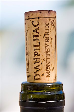 Corked wine bottle, close-up Stock Photo - Premium Royalty-Free, Code: 695-05771706