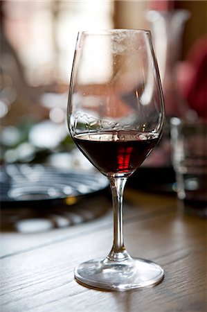 Glass of red wine Stock Photo - Premium Royalty-Free, Code: 695-05771718