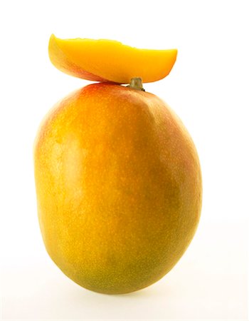 Fresh mango Foto de stock - Sin royalties Premium, Código: 695-05771732