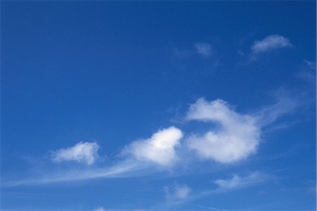 Blue sky with clouds Stock Photo - Premium Royalty-Free, Code: 695-05772178