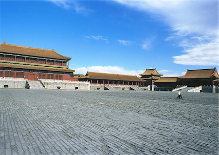 China, the Forbidden City Foto de stock - Sin royalties Premium, Código: 695-05772496