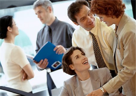 Group of business people in office Stock Photo - Premium Royalty-Free, Code: 695-05772993