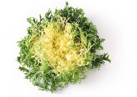 Head of frisee lettuce, top view, close-up Stock Photo - Premium Royalty-Free, Code: 695-05773521