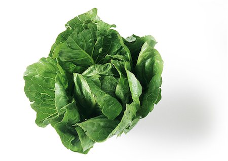 Head of romaine lettuce, top view, close-up Stock Photo - Premium Royalty-Free, Code: 695-05773522