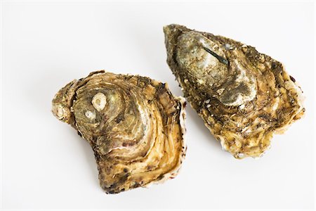 shell cut out - Fresh raw oysters Stock Photo - Premium Royalty-Free, Code: 695-05780181