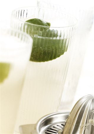 Cocktails with lime, close-up Stock Photo - Premium Royalty-Free, Code: 695-03385743