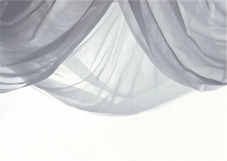 Draped translucent fabric Stock Photo - Premium Royalty-Free, Code: 695-03380876